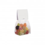 Zak jellybeansmix met aanpasbare header 100g kleur doorzichtig tweede weergave