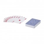 Klassiek kaartspel met 54 kaarten en 2 jokers in een kartonnen doos kleur wit tweede weergave