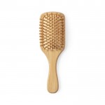 Gepersonaliseerde haarborstel van bamboe kleur naturel