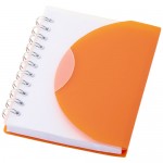 Gepersonaliseerde Cover opvouwbare kladblok kleur oranje