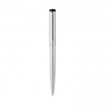 De ideale pen voor reclame kleur zilver vooraanzicht