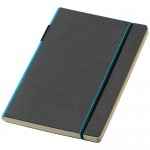 Notitieboekjes met kaft om te bedrukken kleur blauw