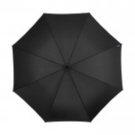 Paraplu met exclusief design 30 inch kleur zwart vooraanzicht