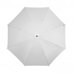 Paraplu met exclusief design 30 inch kleur wit vooraanzicht