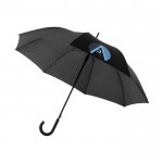 Design paraplu en binnenlaag van 27 inch kleur zwart met logo