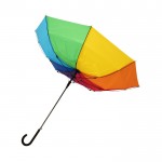 Multikleurige reclame paraplu kleur meerkleurig derde weergave