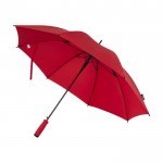 Automatische paraplu van gerecycled materiaal Ø85 kleur rood