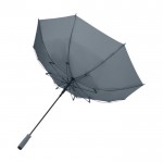 Automatische paraplu van gerecycled materiaal Ø85 kleur grijs tweede weergave