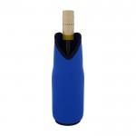 Rekbare isolatiehoes voor wijnflessen kleur koningsblauw derde weergave