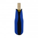 Rekbare isolatiehoes voor wijnflessen kleur koningsblauw vierde weergave