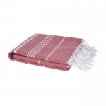 Lichte en absorberende katoenen handdoek 150 g/m² kleur rood