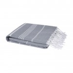 Lichte en absorberende katoenen handdoek 150 g/m² kleur grijs