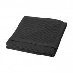 Katoenen deken bedrukken met logo 300 g/m² kleur zwart