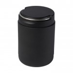 Roestvrijstalen thermoslunchbox met handvat 500 ml kleur zwart