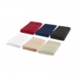 Katoenen handdoek 450 g/m2 kleur lichtgrijs tweede weergave meerdere kleuren