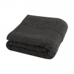 Katoenen handdoek 450 g/m2 kleur donkergrijs