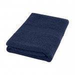 70x100 cm handdoek in katoen 450 g/m2 kleur marineblauw