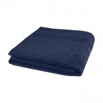 100x180 cm katoenen handdoek 450 g/m2 kleur marineblauw