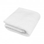 Dikke katoenen badhanddoek 550 g/m2 kleur wit