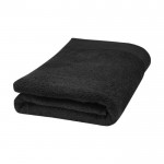 Katoenen badhanddoek 550 g/m2 kleur zwart