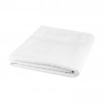 Grote katoenen handdoek 550 g/m2 kleur wit
