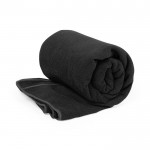 Bedrukte handdoek van absorberend rpet kleur zwart