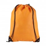 Goedkope rugzak bedrukken (pp plastic) kleur oranje