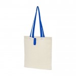 Opvouwbare tas met logo (draagkracht: 8kg) kleur koningsblauw