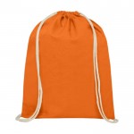 Gepersonaliseerde rugzak met 5kg draagkracht kleur oranje 