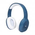 Luxe oordopjes voor uw klanten kleur blauw weergave tampondruk
