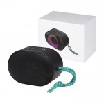 IPX6-gecertificeerde speaker met logo kleur zwart