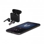 Bluetooth-koptelefoon met IPX4-certificaat kleur zwart vierde weergave