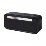 Draadloze speaker met RGB omgevingslicht kleur zwart