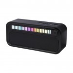 Draadloze speaker met RGB omgevingslicht kleur zwart derde weergave