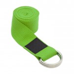 Eco yogariem van gerecycled polyester met hoes kleur groen tweede weergave