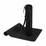 6 mm antislip gerecyclede plastic yogamat bedrukken kleur zwart