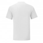 Ringgesponnen katoenen T-shirt 150 g/m2 kleur wit eerste weergave