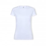 Wit t-shirt van katoen 140 g/m2 voor dames Fruit Of The Loom vijfde weergave