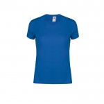 Katoenen dames t-shirt met logo 150 g/m2 Fruit Of The Loom kleur blauw  negende weergave