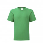 Katoenen T-shirt voor jongens 150 g/m2 kleur groen