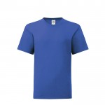 Katoenen T-shirt voor jongens 150 g/m2 kleur blauw