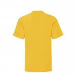 Katoenen T-shirt voor jongens 150 g/m2 kleur geel eerste weergave
