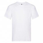 Wit t-shirt van 100% katoen 140 g/m2 Fruit Of The Loom kleur wit  negende weergave