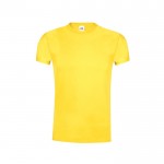 Katoenen t-shirt in veel kleuren 145 g/m2 Fruit Of The Loom kleur geel  negende weergave