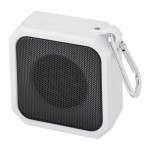 Outdoor bluetooth speaker met logo kleur wit