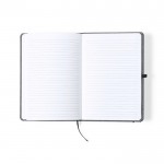 Gepersonaliseerde RPET Notebook kleur grijs zesde weergave