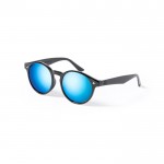 rPET zonnebril met gespiegelde lenzen kleur blauw eerste weergave