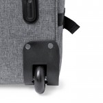 RPET-koffer, TSA-normen en met wielen kleur grijs negende weergave