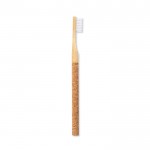 Tandenborstel van kurk en bamboe kleur naturel vierde weergave
