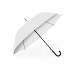 XL automatische paraplu met 8 panelen kleur wit tweede weergave
